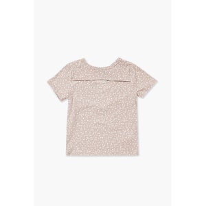 Girls Ditsy Floral Cutout Tee (Kids)