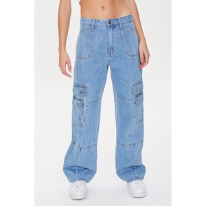 Relaxed-Fit Cargo Jeans