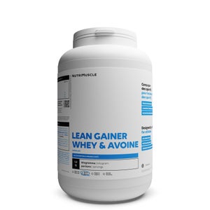 Lean Gainer Native Whey & Oats with Fibre, Biotics and Lactase