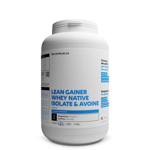 Lean Gainer Native Whey Isolate & Oats with Biotics, Fibre and Lactase