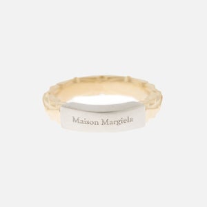 Maison Margiela Women's Logo Ring - Gold