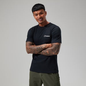 Mont Blanc MTN Short Sleeve T-Shirt für Herren - Schwarz