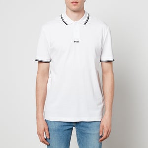 BOSS Casual Men's Pchup Polo Shirt - White
