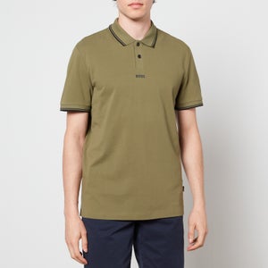 BOSS Casual Men's Pchup Polo Shirt - Open Green