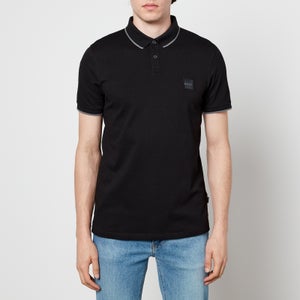 BOSS Casual Men's Passertip Polo Shirt - Black