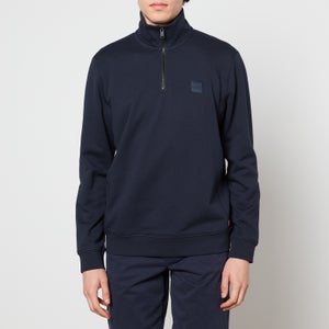 BOSS Casual Men's Zetrust Half-Zip Sweatshirt - Dark Blue