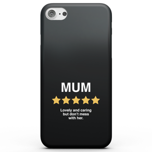 5 Star Mum Dark Phone Case for iPhone and Android