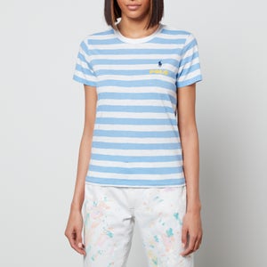 Polo Ralph Lauren Women's Stripe Short Sleeve T-Shirt - Blue/White Stripe