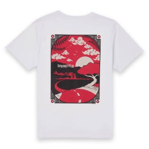 The Simpsons Springfield Unisex T-Shirt - White
