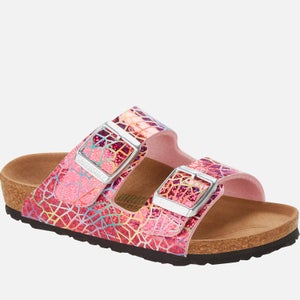 Birkenstock Kids' Arizona Kids Sandals - Flashy Hologram Pink