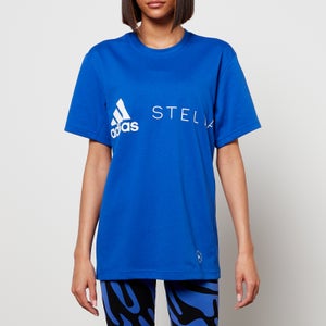 adidas by Stella McCartney Women's Logo T-Shirt - Boblue