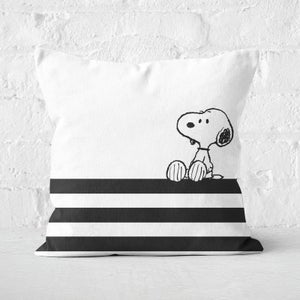 Peanuts Snoopy Sit Square Cushion