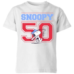Peanuts Team Snoopy Kids' T-Shirt - White