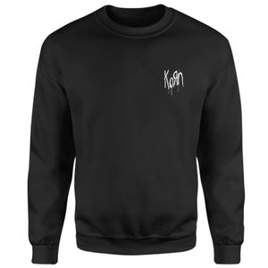 Korn Splatter Stamp Sweatshirt - Black