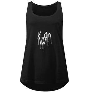 Camiseta de tirantes Splatter para mujer de Korn - Negro