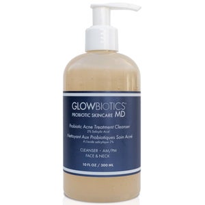 Glowbiotics MD Probiotic Acne Treatment Cleanser 10 oz