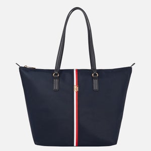 Tommy Hilfiger Women's Poppy Tote Corp Bag - Navy Corporate