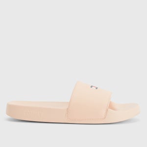 Tommy Jeans Women's Printed Pool Slide Sandals - Frosty Mango