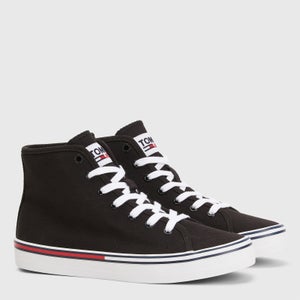 Tommy Jeans Women's Essential Mid Hi-Top Trainers - Black