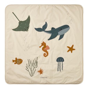Liewood Glenn Activity Blanket - Sea Creature/Sandy Mix