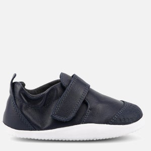 Bobux Boys' GO Leather First Walkers - Navy