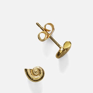 Anni Lu Women's Spiral Stud Earring - Gold