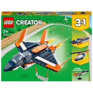 LEGO Creator 31126 Reactor Supersónico, Juego de Construcción 3 en 1