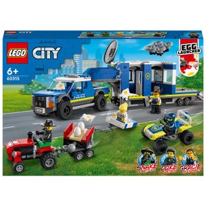 LEGO City: Police Mobile Command Truck Toy with Drone (60315)