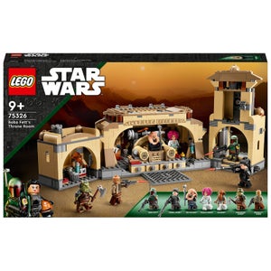 LEGO 75326 Star Wars Sala del Trono de Boba Fett, Juego de Construcción