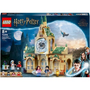 LEGO 76398 Harry Potter Ala de Enfermería de Hogwarts, Castillo de Juguete