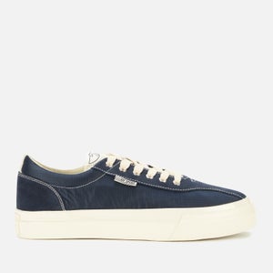 Stepney Workers Club Men's Dellow Track Ripstop Low Top Trainers - Navy