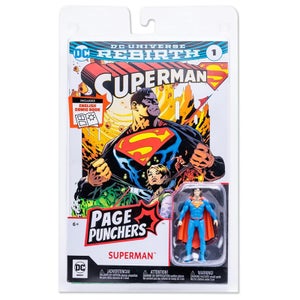 DC Direct: Page Punchers - Rebirth Comic and Superman 3 Inch Action Figure