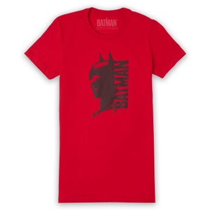 DC Batman Cowl T-Shirt da Donna- Rosso