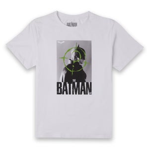 DC Batman Marchiato T-Shirt da Uomo - Bianco
