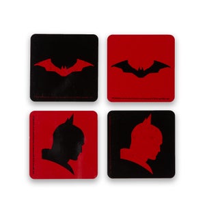 Set de posavasos The Batman Silhouette