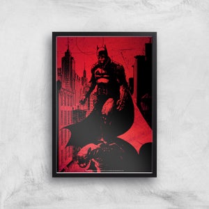 DC Batman Comic Book Giclee Art Print