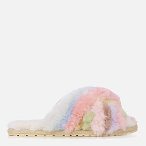 EMU Australia Women's Mayberry Rainbow Sheepskin Slippers - Pastel
