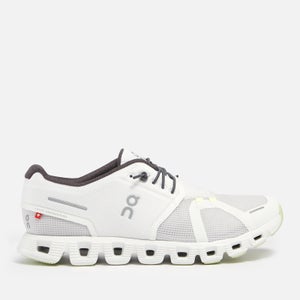 ON Women's Cloud 5 Push Running Trainers - White/Oasis