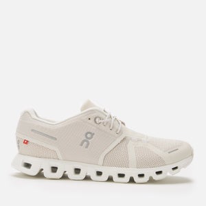 ON Women's Cloud 5 Running Trainers - Pearl/White