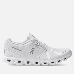 ON Men's Cloud 5 Running Trainers - All White