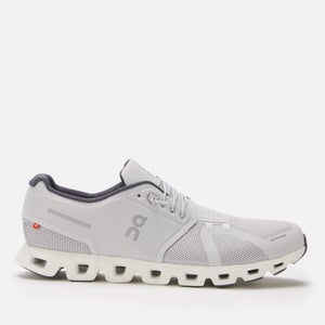 ON Men's Cloud 5 Running Trainers - Glacier/White