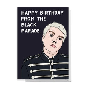 Happy Birthday From The Black Parade Greetings Card