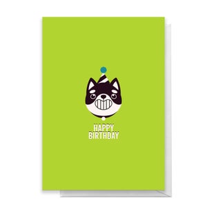 Doggie Birthday Greetings Card