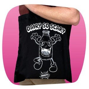 Mighty Dairy So Scary Tote Bag