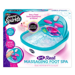 Shimmer 'N Sparkle 6-In-1 Real Massaging Foot Spa