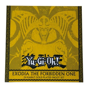 Fanattik Yu-Gi-Oh! Premium 24k Gold Plated Exodia Collectible