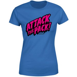 Attack Of The Pack Women's T-Shirt - Blue