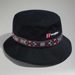 Women's Aztec Bucket Hat - Black