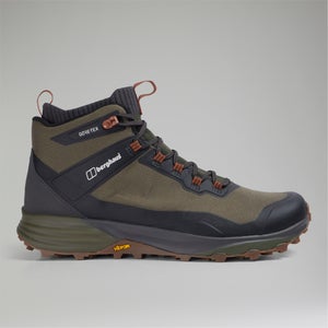 VC22 Mid GTX Wanderschuhe für Herren - Dunkelbraun/Dunkelgrün