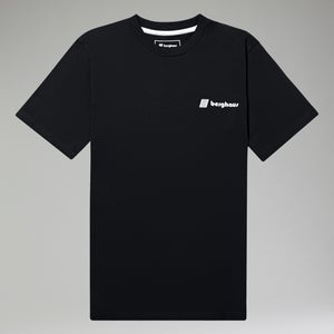 Unisex Kanchenjunga Static T Shirt - Black